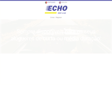 Tablet Screenshot of echorent.com
